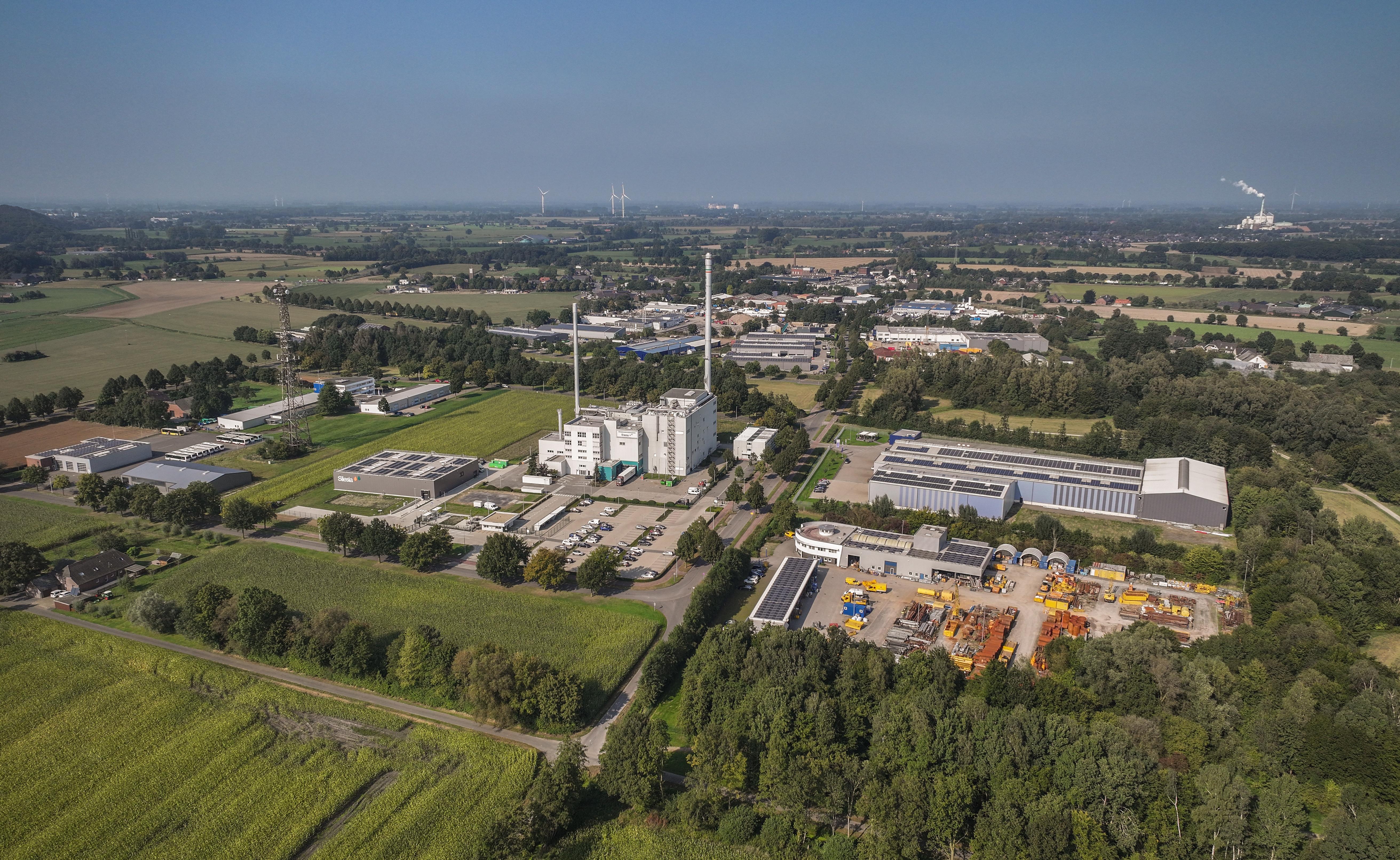 Blick auf den Gewerbepark Kehrum